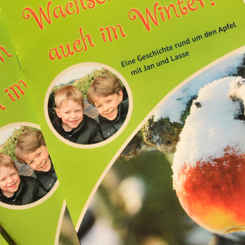 Kinderbuch „Wachsen Äpfel auch im Winter?“